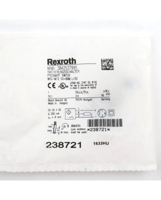 Rexroth Näherungsschalter 3842537995 OVP