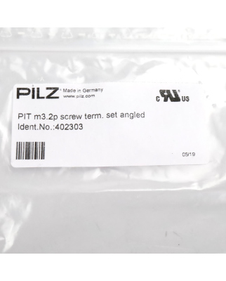 Pilz Steckersatz PIT m3.2p screw terminal set angled...