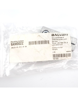 Balluff Montagesystem BAM002Z BMS CC-M-D12-B-00 (2Stk.) OVP