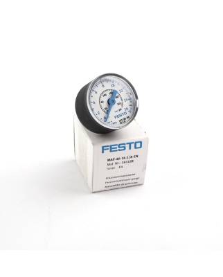 Festo Präzisionsmanometer MAP-40-16-1/8-EN 161128 OVP