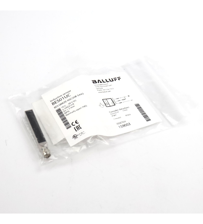 Balluff induktiver Sensor BES01UC BES Q08ZE-NSC20B-S49G OVP