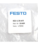 Festo Kupplungsdose KD3-1/8-A-R 531659 OVP