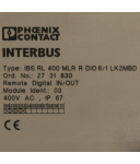 Phoenix Contact IBS RL 400 MLR R DIO6/1 LK2MBD 2731830 GEB