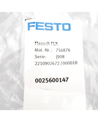 Festo Flansch FLX 756876 OVP