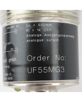 wenglor Lichtleiter Verstärker UF55MG3 NOV