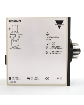 Carlo Gavazzi Halbleiterrelais SJ1550242A OVP