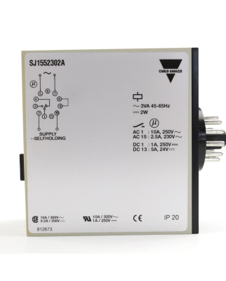 Carlo Gavazzi Halbleiterrelais SJ1552302A OVP