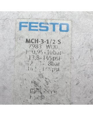 Festo Magnetventil MCH-3-1/2-S 7983 OVP