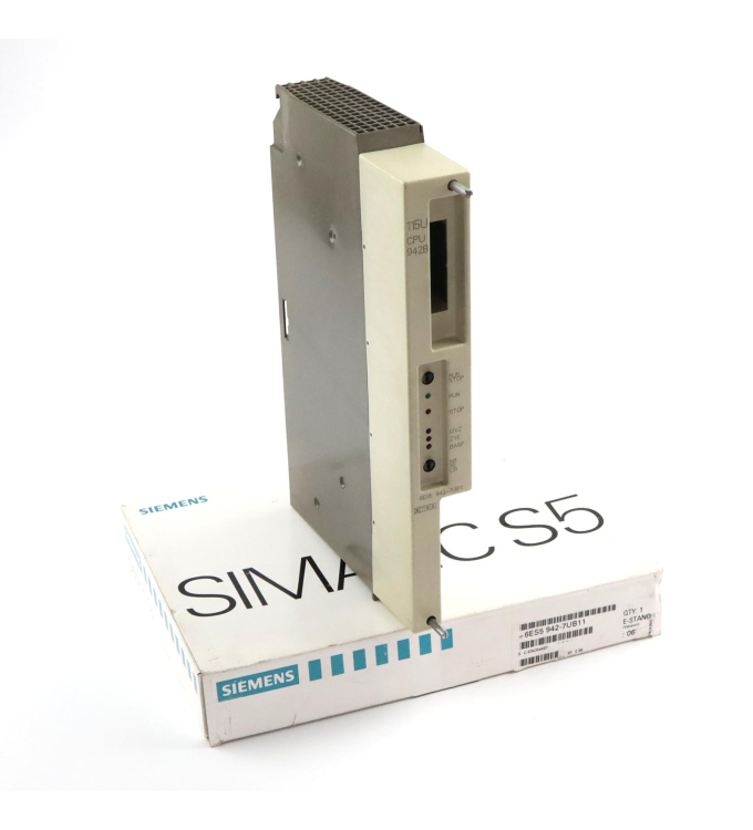 Simatic S5 CPU942B 6ES5 942-7UB11 E-Stand:06 OVP