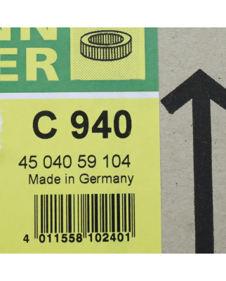Mann Filter Luftfilter C 940 4504059104 OVP