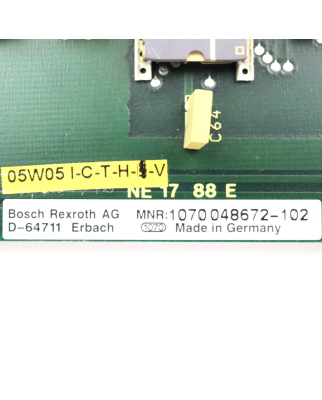 Rexroth ELT-Steuerung SERVO 5 1070048672 GEB