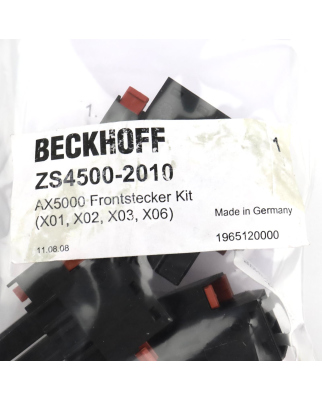 Beckhoff EMV-Leistungsstecker ZS4500-2010 OVP