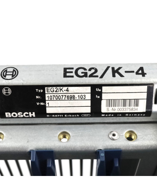 Bosch Rack EG2/K-4 1070077698-103 NOV