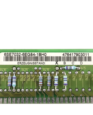 Siemens Normierungsbaugruppe 6SE7032-6EG84-1BH0 GEB