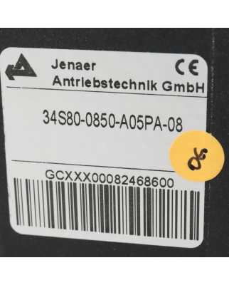 Jenaer Antriebstechnik GmbH Servomotor ECOSTEP 34S80-0850-A05PA-08 NOV