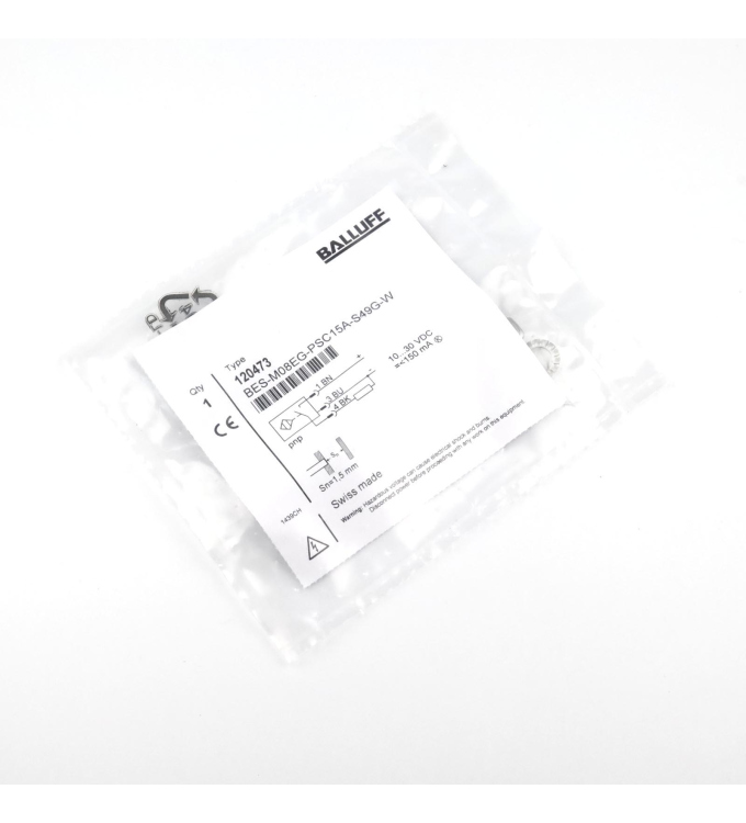 Balluff Induktiver Sensor BES-M08EG-PSC15A-S49G-W OVP