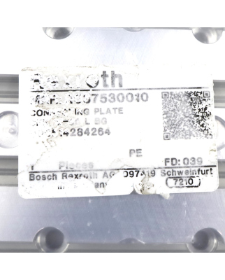 Rexroth Verbindungsplatte CKK 12-90 L BG R037530010 OVP
