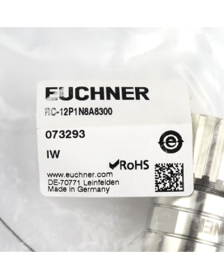 Euchner Blindstecker RC-12P1N8A8300 073293 OVP