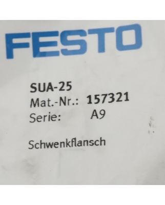 Festo Schwenkflansch SUA-25 157321 OVP