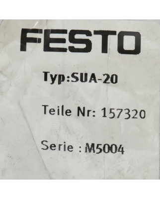 Festo Schwenkflansch SUA-20 157320 OVP