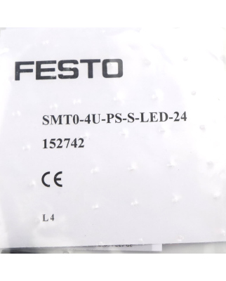 Festo Näherungsschalter SMTO-4U-PS-S-LED-24 152742 OVP