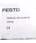Festo Näherungsschalter SMTO-4U-PS-S-LED-24 152742 OVP