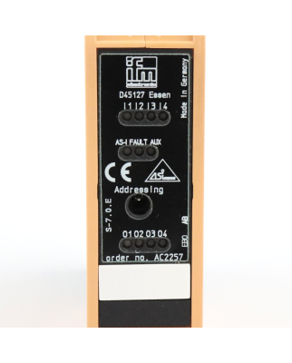 ifm efector AS-Interface AC2257 SmartL25 4DI 4DO T C NOV