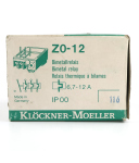 Klöckner Moeller Bimetallrelais Z0-12 OVP