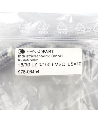 SENSOPART Lichtleiter 18/30 LZ 3/1000-MSC LS=10 978-06454...