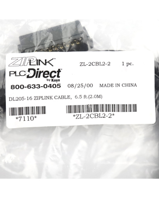 PLCDirect ZIPLink-Kabel ZL-2CBL2-2 OVP