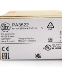 ifm electronic Drucktransmitter PA3522 PA-100-SBG14-A-ZVG/US//V OVP