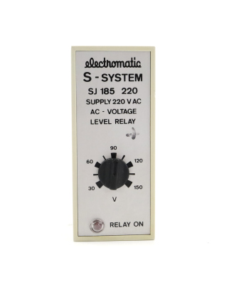 electromatic S-system SJ 185 220 220VAC GEB