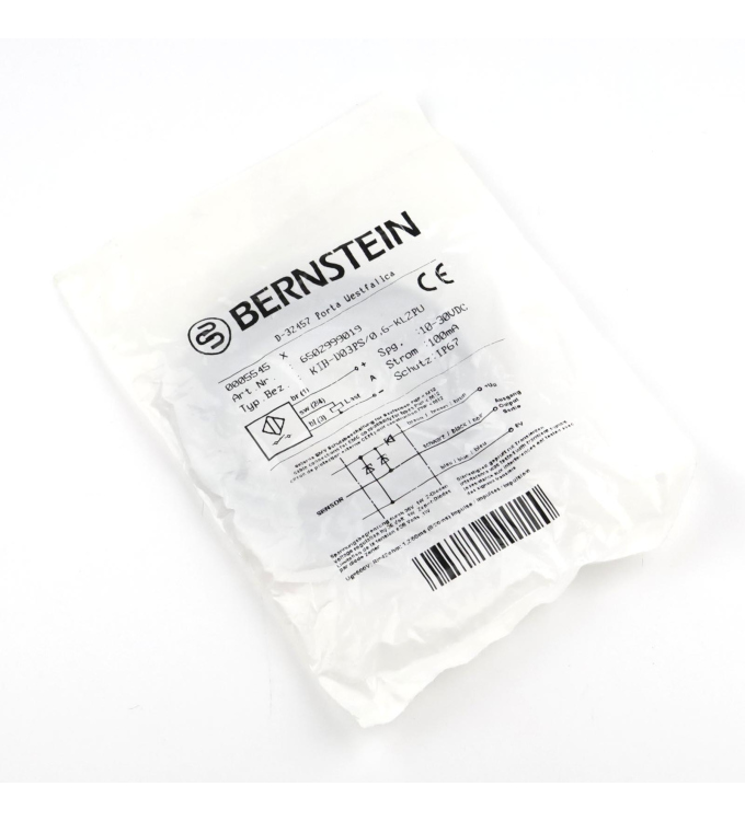BERNSTEIN induktiver Sensor KIB-D03PS/0,6-KL2PU 6502999019 OVP