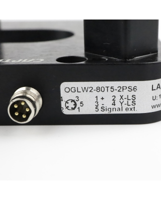 Captron Laser-Messeinheit OGLW2-80T5-2PS6 NOV
