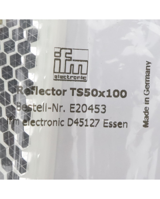 ifm Reflektor E20453 TS50x100 (2Stk.) OVP