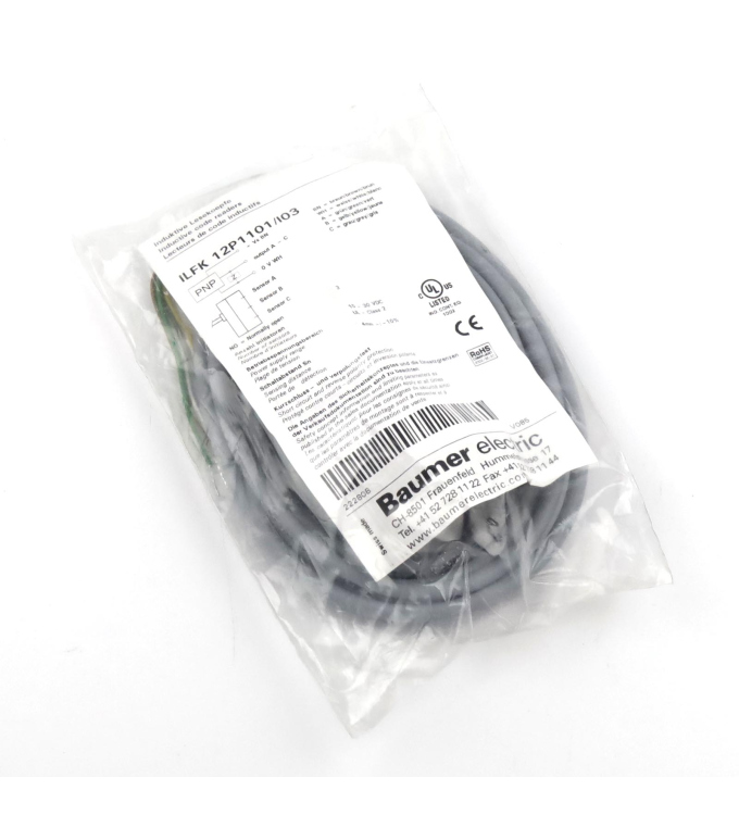 Baumer electric induktiver Sensor ILFK 12P1101/I03 OVP
