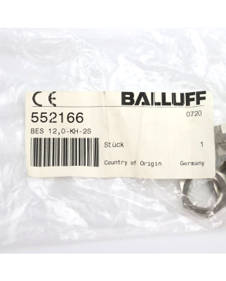 Balluff Klemmhalter BAM00E0 BES 12,0-KH-2S (2Stk.) OVP