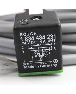 Bosch Rexroth Leitungsdose mit Kabel 1834484231 GEB