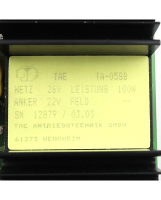 TAE Schrittmotor-Controller TA-05SB GEB