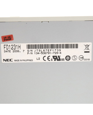 NEC Diskettenlaufwerk 3,5" FD1231H GEB
