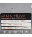 Lenord+Bauer Positioniercontroller GEL 8380A0S00L7000S GEB