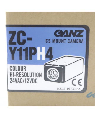 GANZ Industriekamera ZC-Y11PH4 OVP