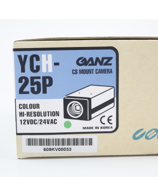 GANZ Industriekamera YCH-25P OVP