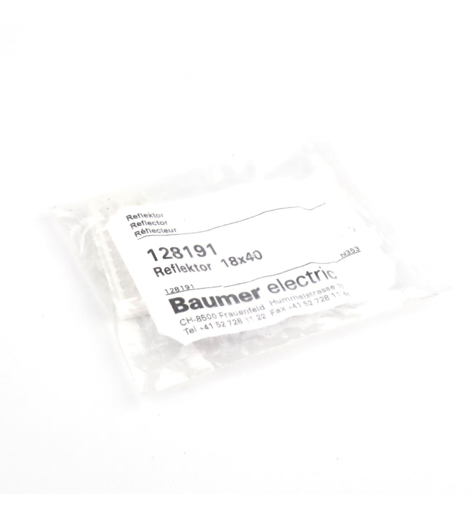 Baumer electric Reflektor 128191 OVP