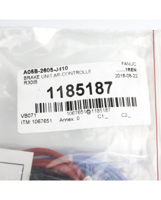 Fanuc Brake Unit AR-Controller A05B-2605-J410 OVP