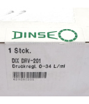 DINSE Entnahmestellendruckregler DIX DRV-201 628080201 SIE
