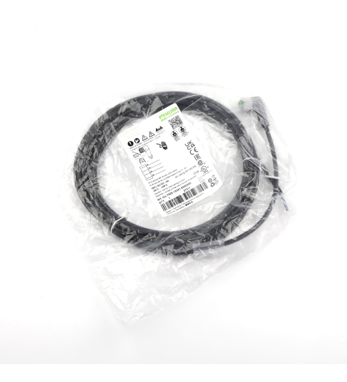MURR ELEKTRONIK Verbindungskabel M12 Bu. freies Ltg-ende 7000-12341-6540500 OVP