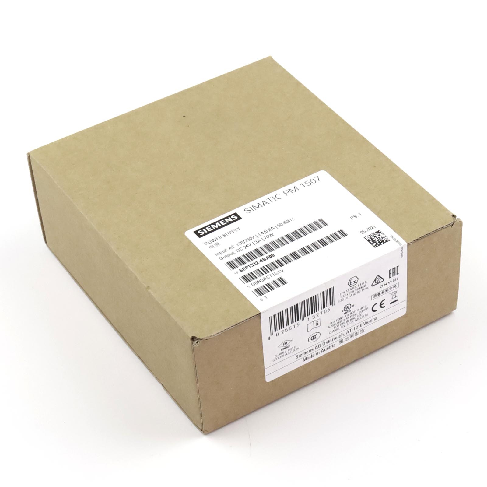 Siemens 6EP1332-4BA00-8AA0 SPS-Stromversorgung kaufen Siemens 6EP1332-4BA00-8AA0 SPS-Stromversorgung kaufen