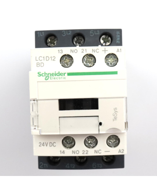 Produktbild von Schütz LC1D12E7 – 1 NO + 1 NC Hilfskontakt, DIN-Schiene Oder Schraubbefestigung, Langlebig