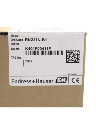 Endress+Hauser Speisetrenner RN221N RN221N-B1 OVP